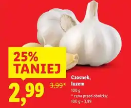 Lidl Czosnek, luzem oferta