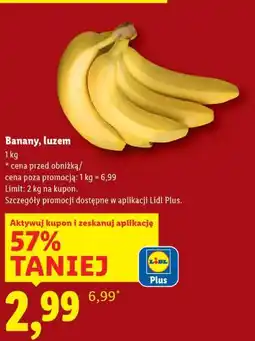 Lidl Banany, luzem oferta