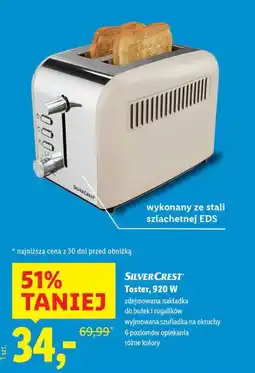 Lidl SilverCrest Toster, 920 W oferta