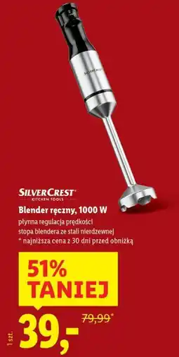 Lidl SilverCrest Blender ręczny, 1000 W oferta