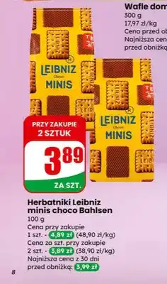 Dino Herbatniki minis choco Bahlsen oferta