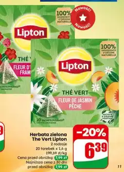 Dino Herbata zielona The Vert, 2 rodzaje oferta