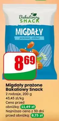 Dino Migdały prażone, 2 rodzaje oferta