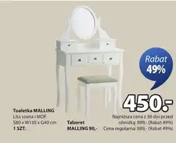JYSK Toaletka MDF oferta