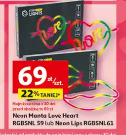 Auchan Neon Manta oferta