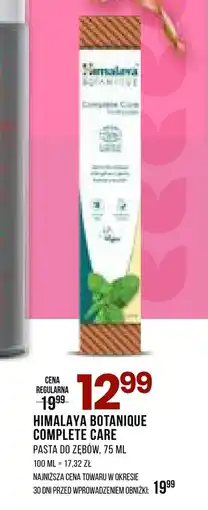 Drogerie Natura Pasta do zębów Himalaya oferta