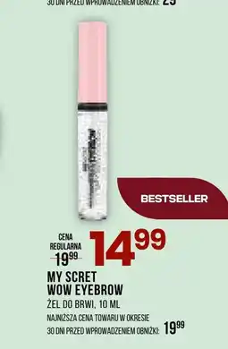 Drogerie Natura Żel do brwi My secret oferta