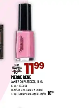 Drogerie Natura Lakier do paznokci Pierre Rene oferta
