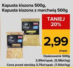 Supeco Kapusta kiszona z marchwią oferta