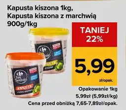 Supeco Kapusta kiszona z marchwią oferta