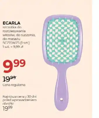 Szczotka do włosów Ecarla