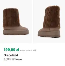 Deichmann Graceland Botki zimowe oferta