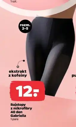 Netto Rajstopy z mikrofibry 40 den Gabriella oferta