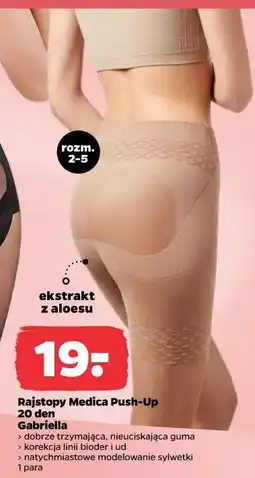 Netto Rajstopy Medica Push-Up 20 den Gabriella oferta