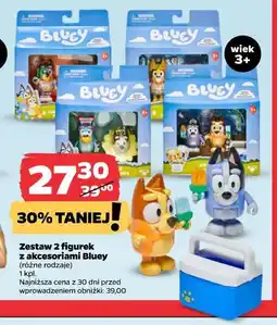 Netto Zestaw 2 figurek z akcesoriami Bluey oferta