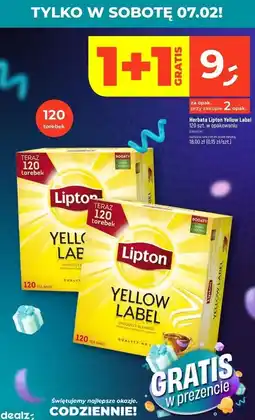 Dealz Herbata Lipton Yellow Label Tea oferta