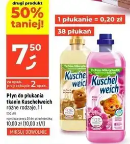 Dealz Płyn do płukania glucksmoment Kuschelweich oferta