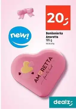 Dealz Bombonierka serce Mieszko Amoretta oferta