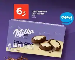 Dealz Ciastka white choco Milka Choco Mini Stars oferta