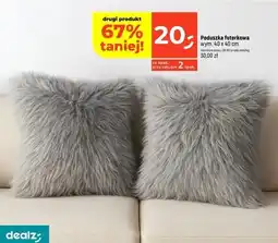 Dealz Poduszka futro 40 x cm oferta
