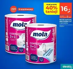 Dealz Ręcznik papierowy complex 3w1 Mola oferta