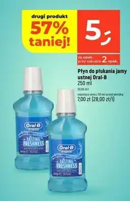 Dealz Płyn do płukania jamy ustnej deep clean Oral-B Pro-Expert oferta