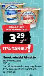 Netto Serek wiejski Almette (różne rodzaje) oferta