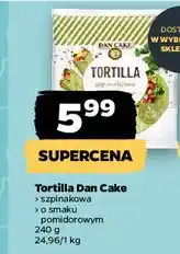 Netto Tortilla Dan Cake szpinakowa lub pomidorowa oferta