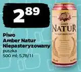 Netto Piwo Amber Natur Niepasteryzowany oferta