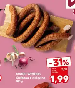 Kaufland Kiełbasa z cielęciną oferta