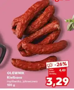 Kaufland Kiełbasa myśliwska, jałowcowa oferta