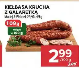 Stokrotka Kiełbasa krucha z galaretką Madęga & Wróbel oferta