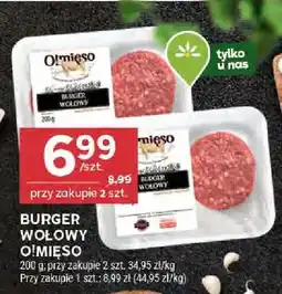 Stokrotka Burger wołowy O!Mięso oferta
