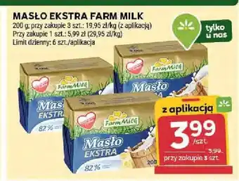 Masło EXTRA FARM MILK 82%