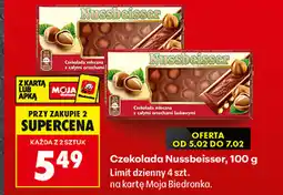 Biedronka Czekolada Nussbeisser oferta