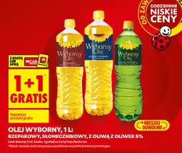 Biedronka Olej Wyborny, 1L: rzepakowy, słonecznikowy, z oliwą z oliwek 5% oferta