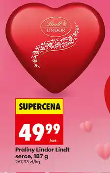 Biedronka Praliny Lindt Lindor serce oferta
