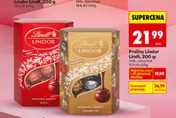 Biedronka Praliny Lindor Lindt, 200 g (mix, assorted) oferta