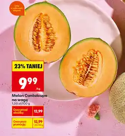 Biedronka Melon Cantaloupe na wagę oferta
