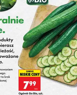Biedronka Ogórek Go Bio oferta