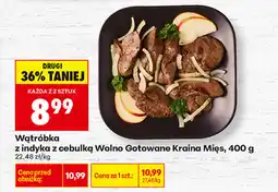 Biedronka Wątróbka z indyka z cebulką Wolno Gotowane Kraina Mięs oferta