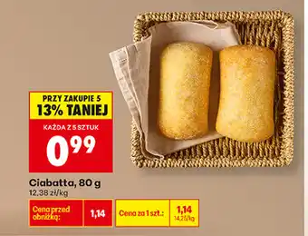 Biedronka Ciabatta oferta