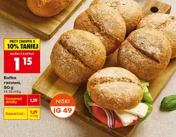 Biedronka Bułka razowa oferta