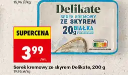 Biedronka Serek kremowy ze skyrem Delikate oferta