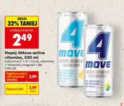 Biedronka Napój 4Move active vitamins oferta