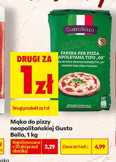 Biedronka Mąka do pizzy neapolitańskiej Gusto Bello oferta