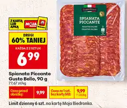 Biedronka Spianata Piccante Gusto Bello oferta