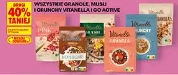 Biedronka Vitanella Granole, Musli, Crunchy, Go Active oferta