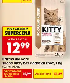 Biedronka Sucha karma dla kota Kitty bez dodatku zbóż oferta