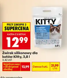 Biedronka Żwirek silikonowy dla kotów Kitty oferta
